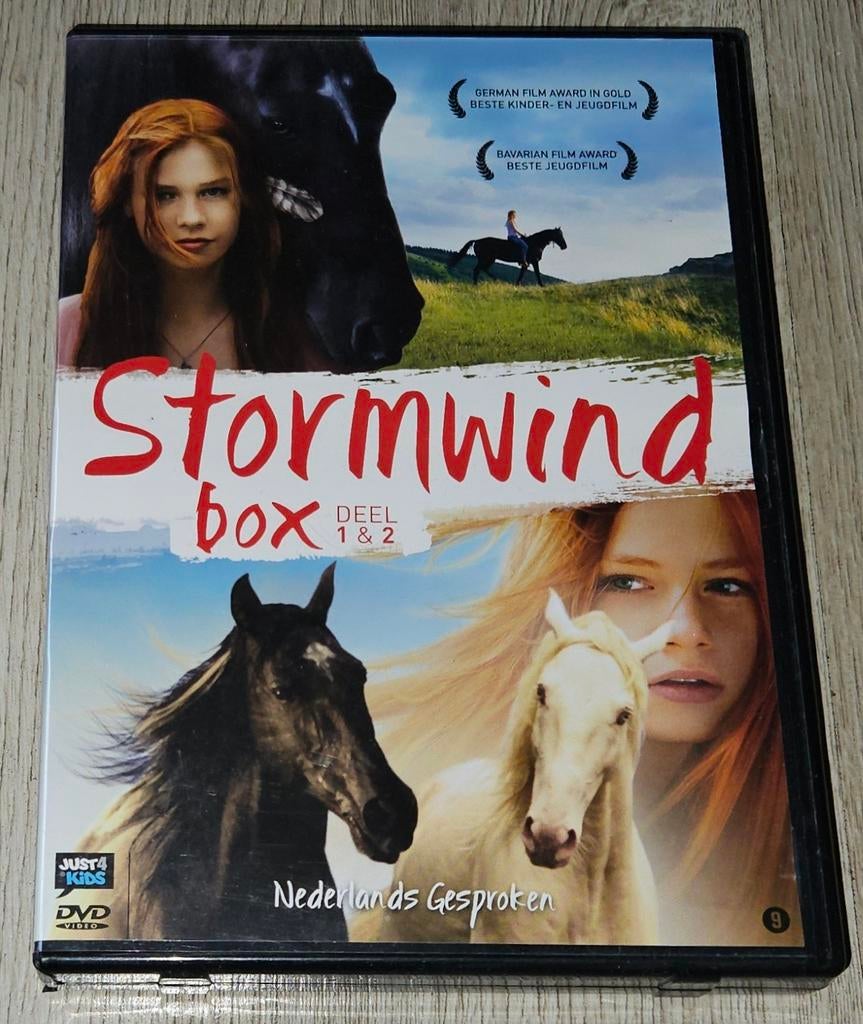 Stormwind Box Deel 1 & 2 - Paardenfilm voor Kinderen, Avontuur, Alle leeftijden, Boxset, Ophalen of Verzenden