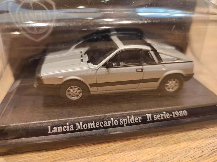 Lancia Bèta Monte Carlo Spider II 1980, 1:43 in blister., Hobby en Vrije tijd, Modelauto's | 1:43, Zo goed als nieuw, Auto, Overige merken