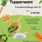 Tupperware Duovergiet + schilmes, Nieuw, Overige typen, Ophalen of Verzenden