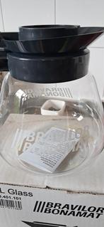 Nieuwe Bravilor Bonamat Koffiekan - Glas, Witgoed en Apparatuur, Koffiezetapparaten, Ophalen, 10 kopjes of meer, Gemalen koffie