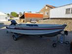 Alumacraft Lunker V14, Watersport en Boten, Vis- en Consoleboten, Ophalen, 10 tot 30 pk, Gebruikt, Aluminium
