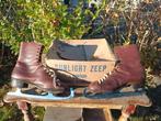 Vintage bruine leren schaatsen maat 7, Ophalen of Verzenden, Gebruikt, Overige merken