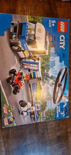 Lego politiehelikopter + transport, Ophalen of Verzenden, Lego, Zo goed als nieuw