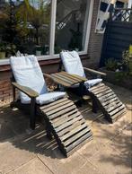 Tuinbank met kussens - Sun Lounge - Zonnebank, Tuin en Terras, Tuinmeubel-accessoires, Gebruikt, Ophalen