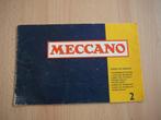 Meccano net constructie boekje. 3 foto's, Ophalen of Verzenden, Gebruikt, 1:50 tot 1:144