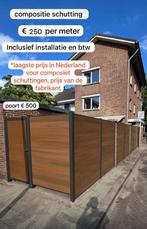 COMPOSITIE SCHUTTING | ACTIE, Kunststof, 1 tot 2 meter, Verzenden, 6 meter of meer