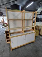 1x Vintage Schoolkast Stellingkast, Ophalen, Gebruikt, X, X