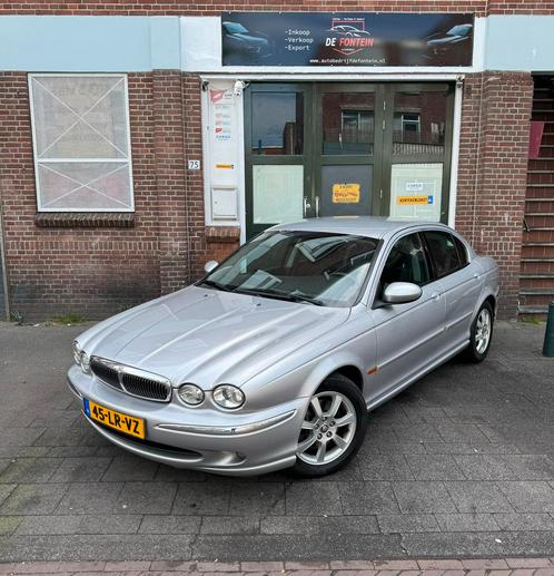 Jaguar X-Type 2.0 V6 Executive AUT Airco/Nwe APK/Boekjes, Auto's, Jaguar, Bedrijf, X-Type, Airconditioning, Centrale vergrendeling