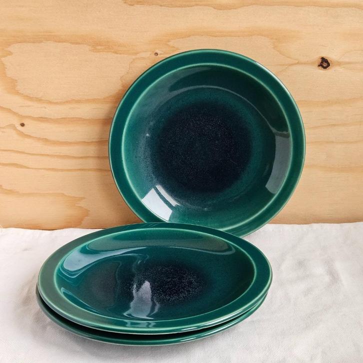 Thomas Celtic gebaksbordje groen blauw | per stuk, Huis en Inrichting, Keuken | Servies, Gebruikt, Bord(en), Overige stijlen, Keramiek