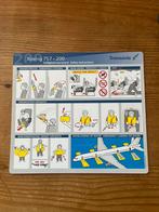 Safety card transavia, Verzamelen, Ophalen of Verzenden, Kaart, Foto of Prent