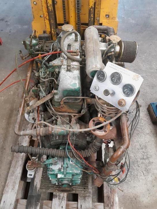 Mercedes OM621 met Hurth Hbw 18 keerkoppelling, Watersport en Boten, Bootonderdelen, Gebruikt, Motor en Techniek, Zeilboot of Motorboot