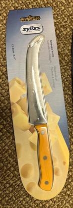 Zyliss kaasmes, Ophalen of Verzenden, Zo goed als nieuw, Rvs of Chroom