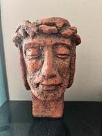 Vintage keramiek Jezus Christus beeld sculptuur aardewerk, Verzamelen, Retro, Ophalen of Verzenden, Huis en Inrichting