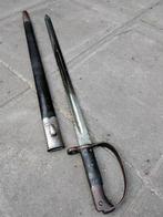 Engelse bajonet, M1879 Artillerie karabijn, met zaagrug., Ophalen of Verzenden, Landmacht, Mes of Dolk