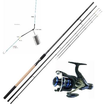 feederhengel compleet met molen beschikbaar voor biedingen