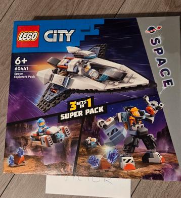 Lego 60441 Space Explorers Pack, nieuw ongeopende doos beschikbaar voor biedingen