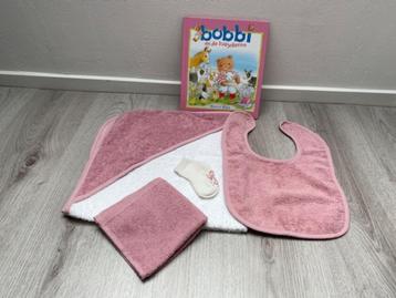 Babyshower/ geboorte Badstof kadosets meisje beschikbaar voor biedingen