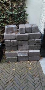 Grijze betonstenen - 15x15x30 - voor plantenbak, Tuin en Terras, Ophalen, Gebruikt, Beton