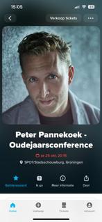 Gezocht: 2 kaarten Peter Pannenkoek Groningen, Twee personen, Oktober