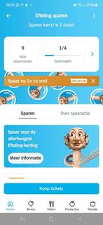 9 Efteling-spaarkaarten Albert Heijn, Verzamelen, Albert Heijn, Verzenden
