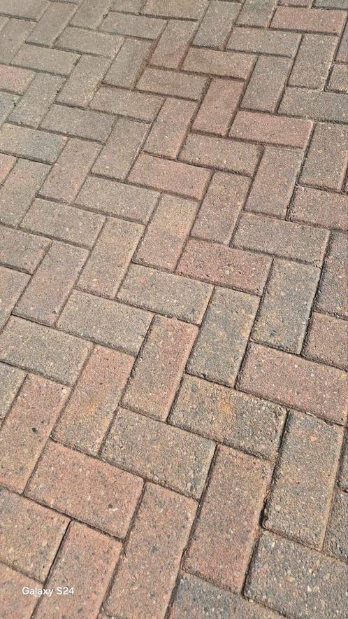 Bkk klinkers te koop, Tuin en Terras, Tegels en Klinkers, Zo goed als nieuw, Klinkers, Beton, 10 m² of meer, Ophalen