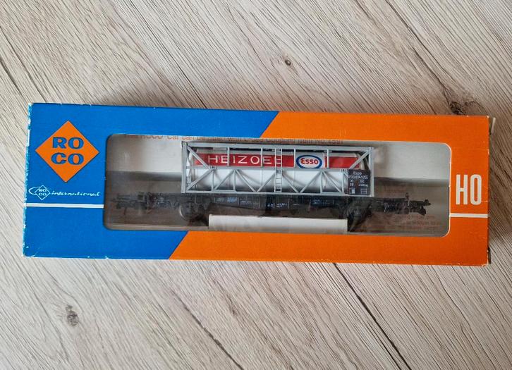 Roco Containerwagen, Hobby en Vrije tijd, Modeltreinen | H0, Zo goed als nieuw, Wagon, Gelijkstroom, Roco, Ophalen of Verzenden