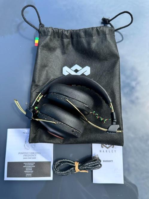 House of Marley Positive Vibration Frequency garantie!, Audio, Tv en Foto, Koptelefoons, Gebruikt, Over oor (circumaural), Overige merken