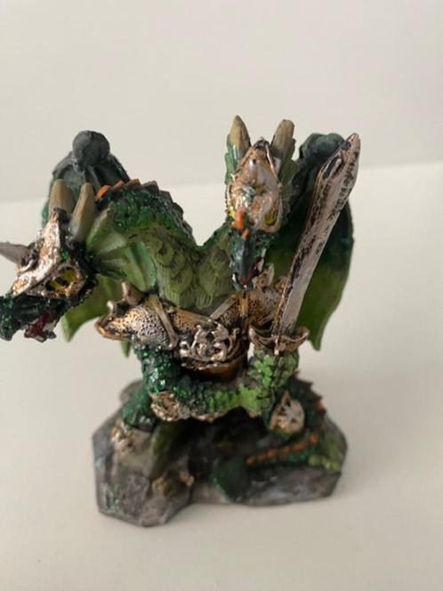 draken middeleeuwen, Verzamelen, Beelden en Beeldjes, Gebruikt, Fantasy, Ophalen of Verzenden