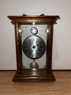 Vintage Tafelklok - Werkt (Pendel Gerepareerd), Ophalen of Verzenden, Gebruikt, Analoog, Wekker of Tafelklok