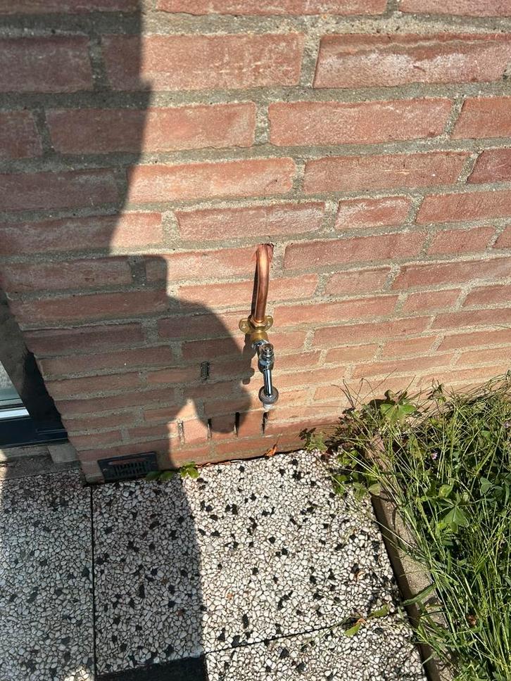 Buitenkraan aanleggen, Tuin en Terras, Buitenkranen, Nieuw, Ophalen of Verzenden