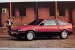 Brochure Honda Civic incl. CRX uit 1984, Ophalen of Verzenden, Zo goed als nieuw, Honda