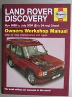 2007 Haynes boek: LAND ROVER Discovery, werkpl.boek, Engels, Ophalen of Verzenden, Zo goed als nieuw