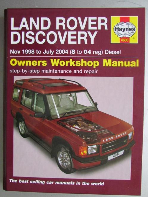 2007 Haynes boek: LAND ROVER Discovery, werkpl.boek, Engels, Boeken, Auto's | Boeken, Zo goed als nieuw, Ophalen of Verzenden