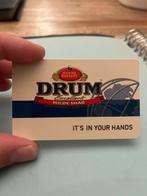 Drum Milde Shag Telefoonkaart - Vintage, Ophalen of Verzenden, Buitenland