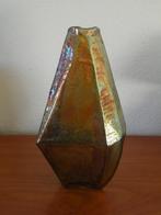 Vaas graphic luster. Hoogte 23 cm., Overige kleuren, Ophalen of Verzenden, Minder dan 50 cm, Glas