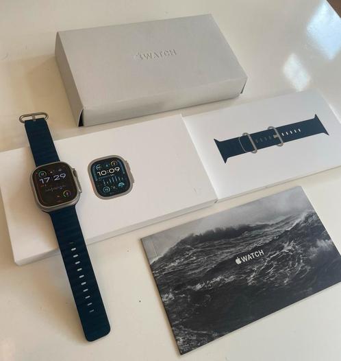 Apple Watch Ultra 2 | Natural Titanium | Nieuwstaat!, Telecommunicatie, Mobiele telefoons | Hoesjes en Frontjes | Apple iPhone