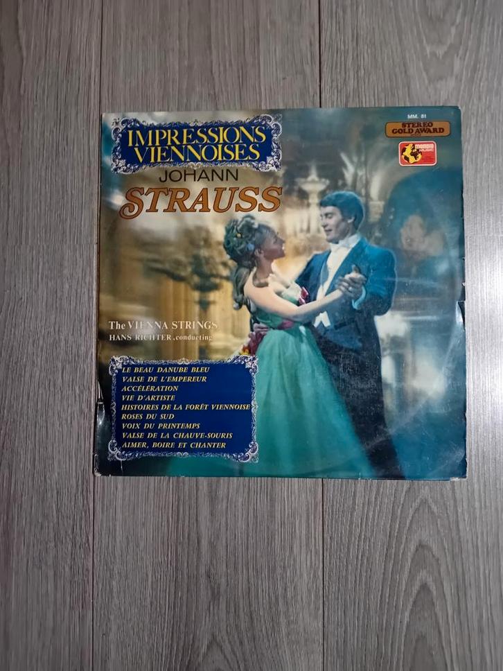 Johann Strauss - Impressions Viennoises LP, Cd's en Dvd's, Vinyl | Klassiek, Ophalen of Verzenden