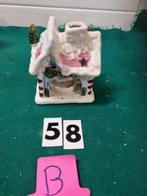 kerst waxinehouder porselein [b58], Diversen, Kerst, Ophalen of Verzenden, 'T Olde Gre-j, Info@toldegrej.nl, Endepoelstraat 20f Didam