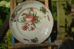 Div. aardewerk borden floraal decor op 1 na 19e/20e eeuw (5), Antiek en Kunst, Antiek | Keramiek en Aardewerk, Ophalen of Verzenden