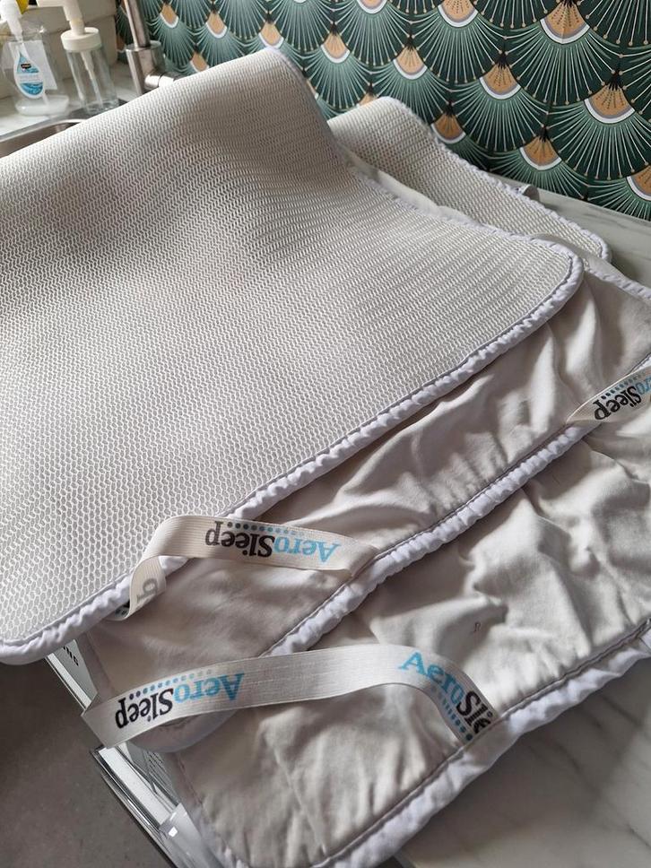 Aerosleep Matras 120x60 + 2 Hoezen, Kinderen en Baby's, Babywiegjes en Ledikanten, Gebruikt, Ledikant, Ophalen of Verzenden