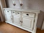 Dressoir hout, wit krijtverf. Lengte: 181 cm., Huis en Inrichting, Ophalen, Gebruikt, 150 tot 200 cm, 25 tot 50 cm