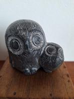 Wolf original Canada Uil + uilskuiken handmade, Verzamelen, Beelden en Beeldjes, Ophalen of Verzenden, Zo goed als nieuw, Dier