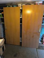 Deuren opdek, Doe-het-zelf en Verbouw, Deuren en Horren, Ophalen, Gebruikt, 80 tot 100 cm, Binnendeur