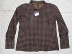 NED blouse bruin NIEUW met kaartje maat L = 40 lange mouwen, Maat 38/40 (M), Bruin, Nieuw, Ophalen of Verzenden