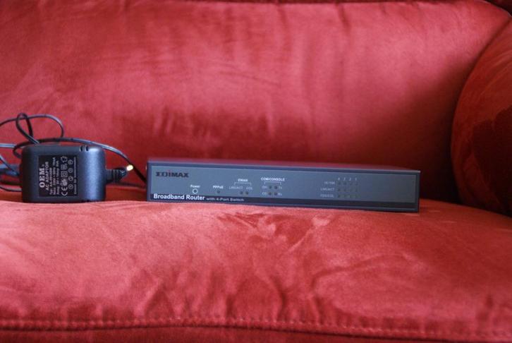 Edimax Router - Broadband, Computers en Software, Routers en Modems, Gebruikt, Router, Ophalen