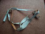 Kindertuigje blauw jaren 70, vintage van leer, Ophalen of Verzenden, Gebruikt