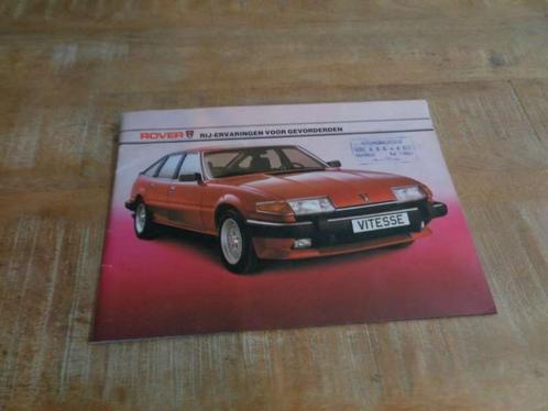 Rover SD1 - Folder Brochure - Nederlands - Druk 1981, Boeken, Auto's | Folders en Tijdschriften, Gelezen, Overige merken, Verzenden