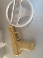 Nintendo Wii Stuur en Pistool Accessoires, Ophalen of Verzenden, Gebruikt, Wii, Stuurtje of Sportattribuut