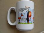 Fergus the Horse beker Jean Abernethy 2014, Ophalen, Gebruikt, Overige typen, Overige stijlen
