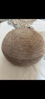 Ikea Sandared Gebreide Poef - 45cm, Ophalen, Minder dan 50 cm, Rond, Zo goed als nieuw